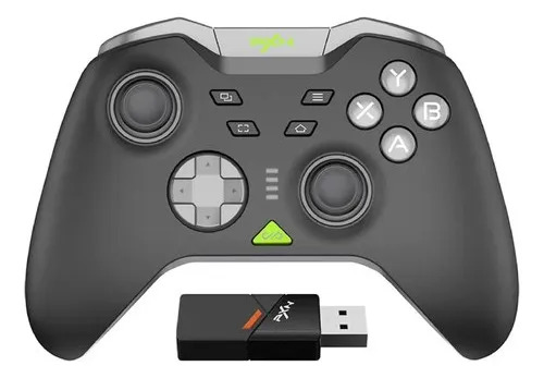 Volante Gaming Negro USB-C Con Vibración Y Función Macro