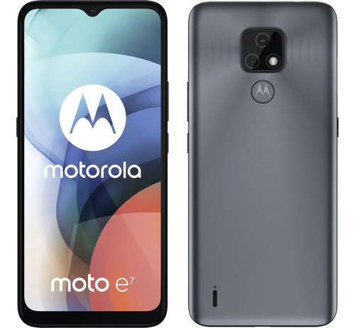 Celular Motorola Moto E7 XT2095-1/DS 32GB Gris