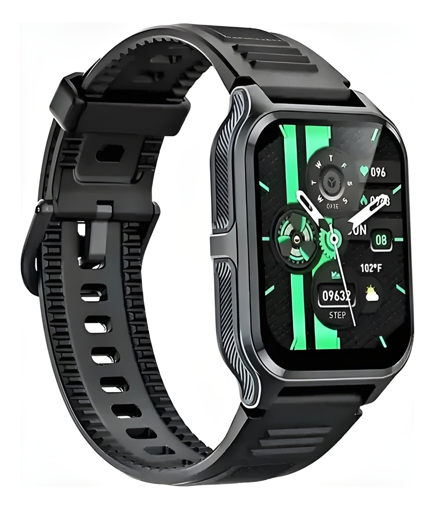 Smartwatch 1.9" Ips Bluetooth Calling IP68 Negro