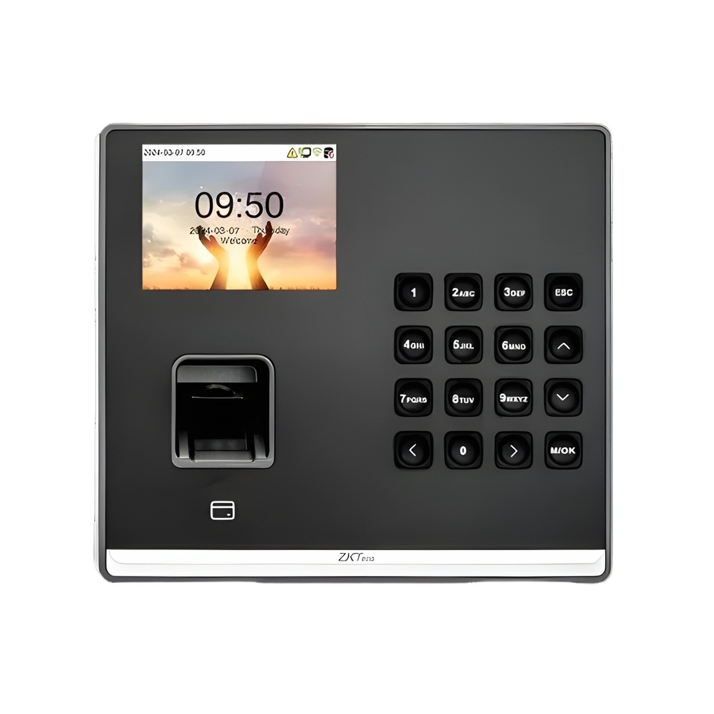 Control De Acceso Biométrico Huella Dactilar Tarjeta Contraseña 3000 Usuarios TCP/IP Wi-Fi