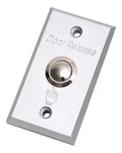 Botón De Apertura En Aluminio Y Acero