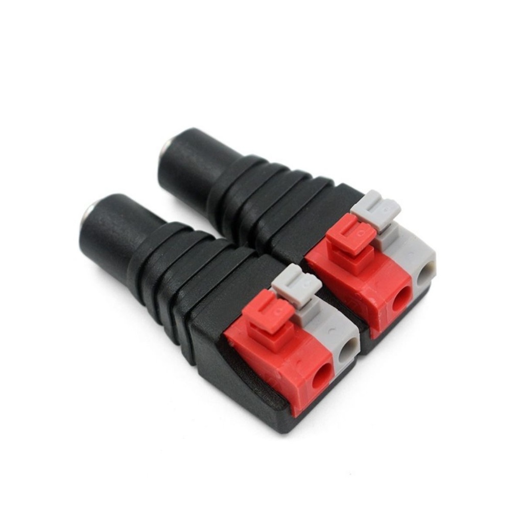 Conector Ficha Hembra CCTV 5.5mm