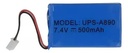 Batería Litio 7.4V 500mAh Chuango UPS-A890