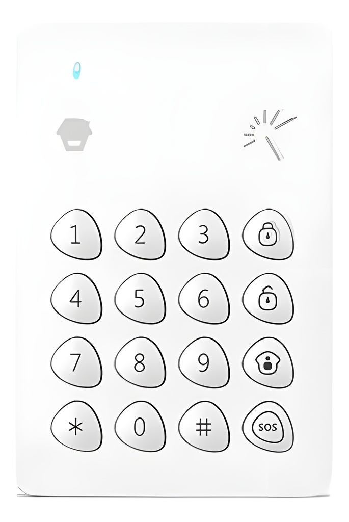 Teclado De Alarma Inalámbrico 868MHZ