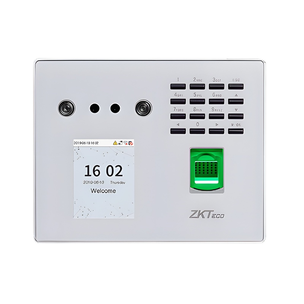 Lector De Huella 3000 Usuarios Tcp-IP Exterior Con Tarjeta Y Reconocimiento Facial Mb560-Vl