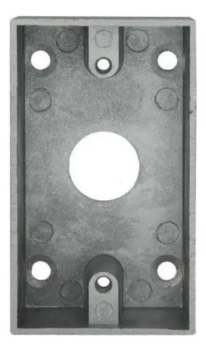 Caja de Aluminio para Pulsadores