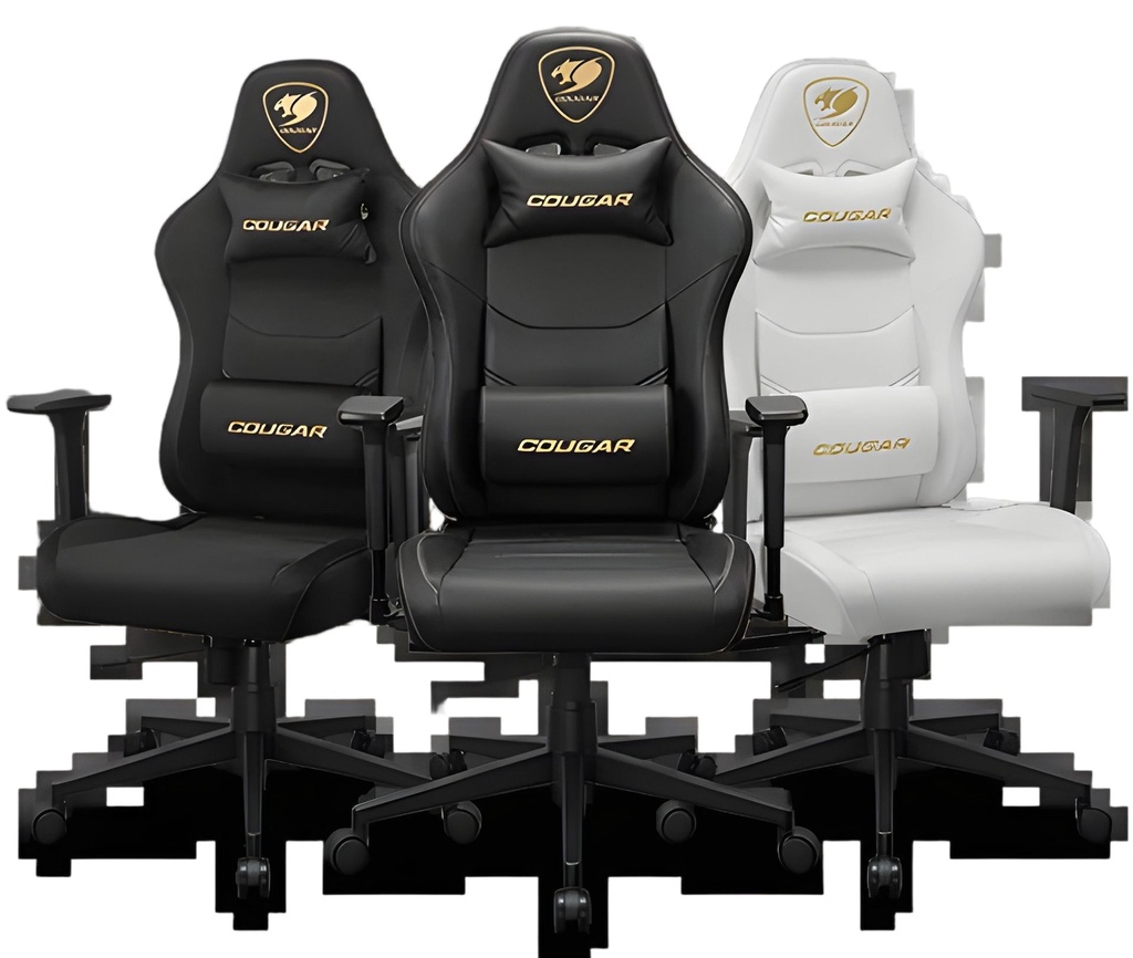 Silla Gamer Negro PVC 3D