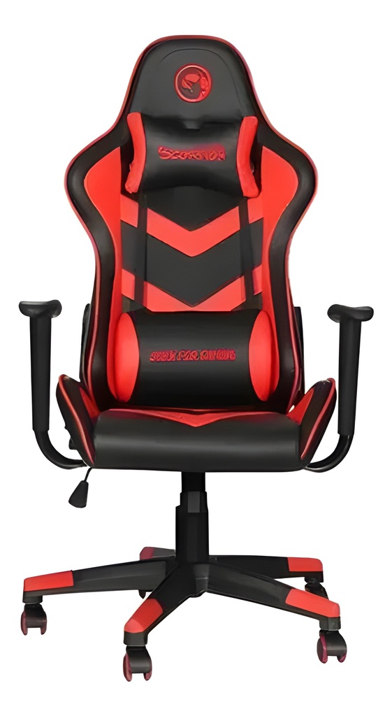 Silla Gamer Roja Cuero Pu Reclinable 150Kg