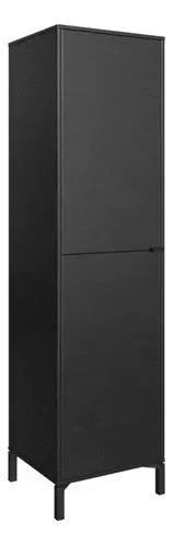 Armario Multiuso Unsi Furniture Negro 40x50cm H194cm Mdp