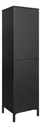 Armario Multiuso Negro 40x50cm H194cm Mdp