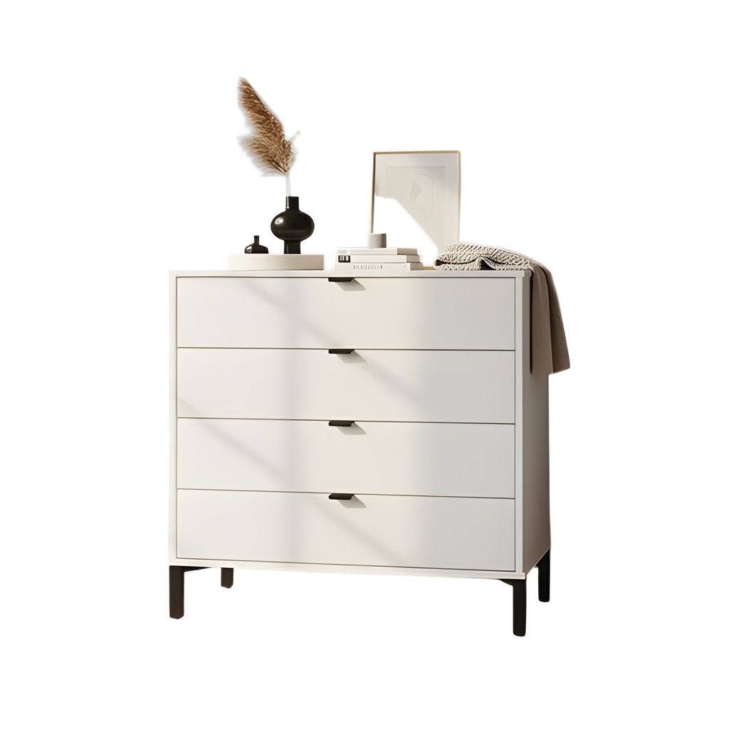 Cómoda Cajonera 5 Compartimentos Blanco