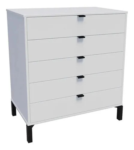 Cómoda Cajonera 5C Blanca Unsi Furniture