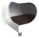 Mesa Auxiliar Blanco 44x45x45cm Mdp