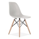 Silla De Oficina Polipropileno Gris