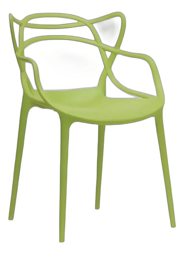 Silla Apilable Polipropileno Verde