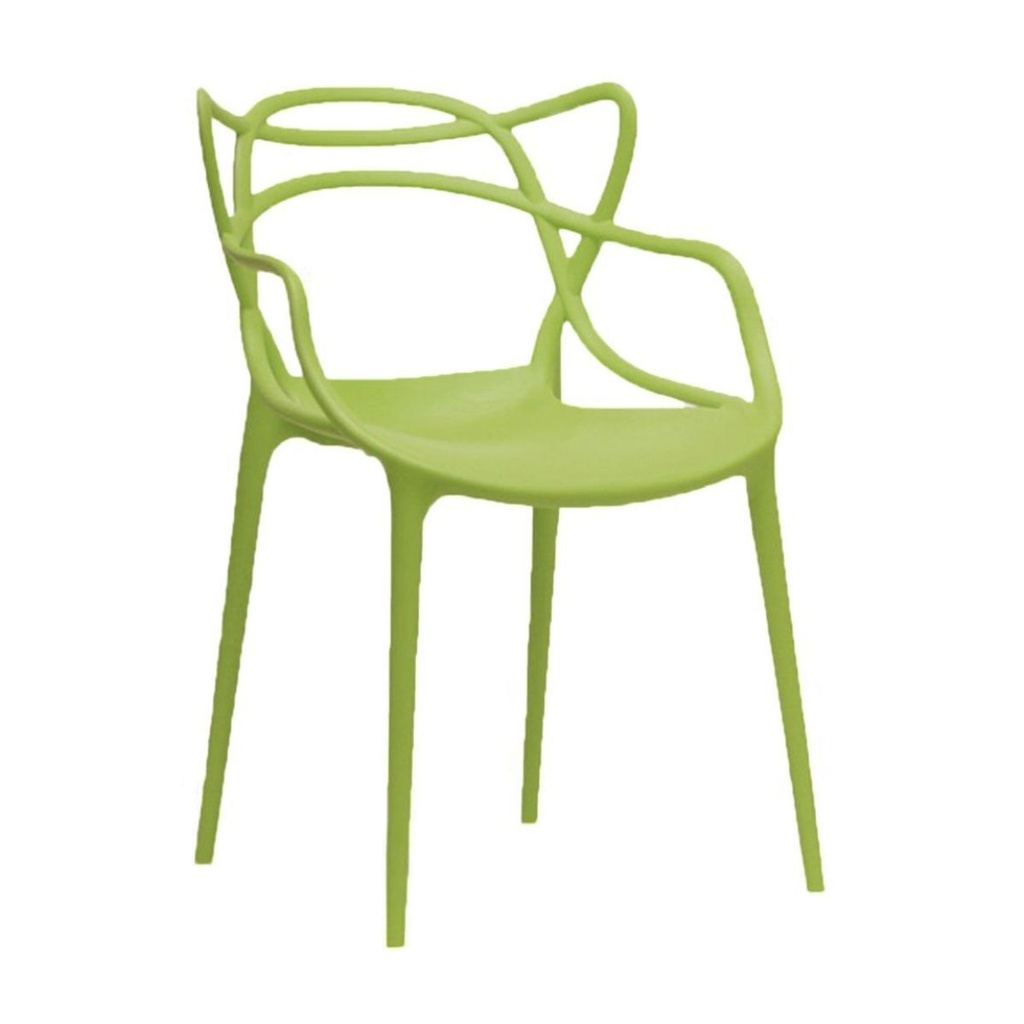 Silla Apilable Polipropileno Verde