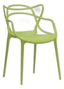 Silla Apilable Polipropileno Verde