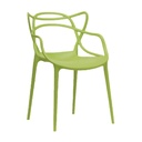 Silla Apilable Polipropileno Verde