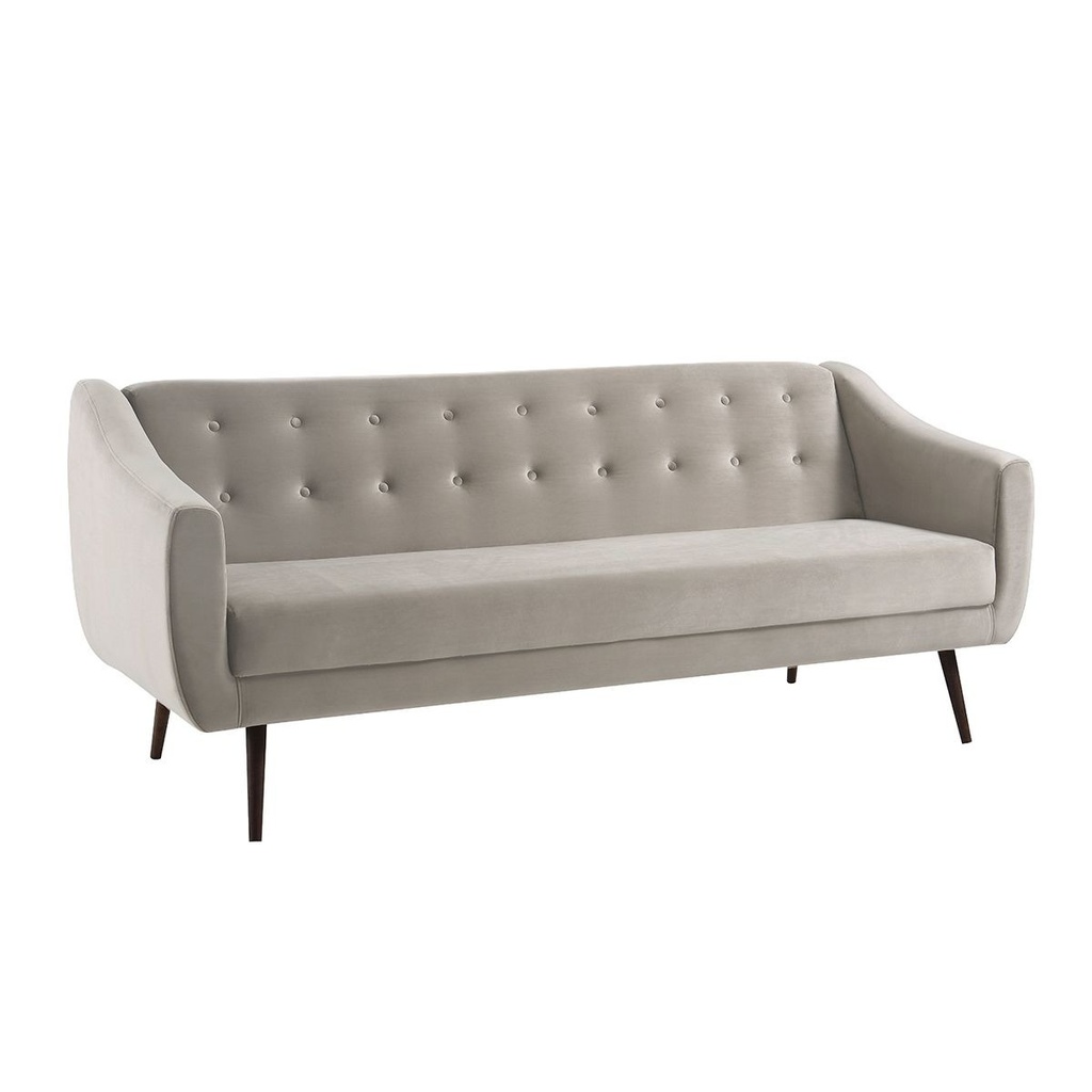 Sofá Cama Beige De Lino