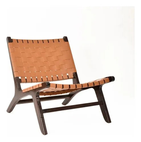 Silla Baja Unsi Furniture Marrón