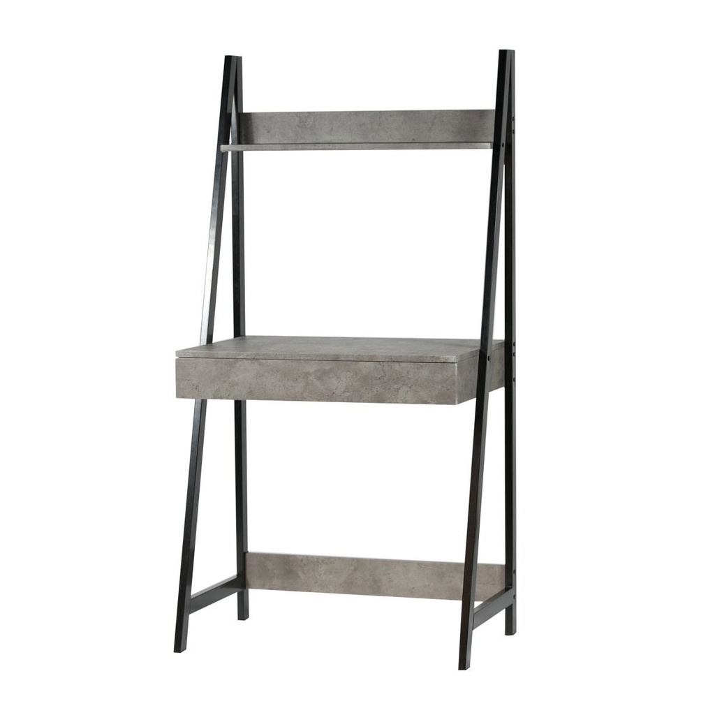 Escritorio Negro/Cemento