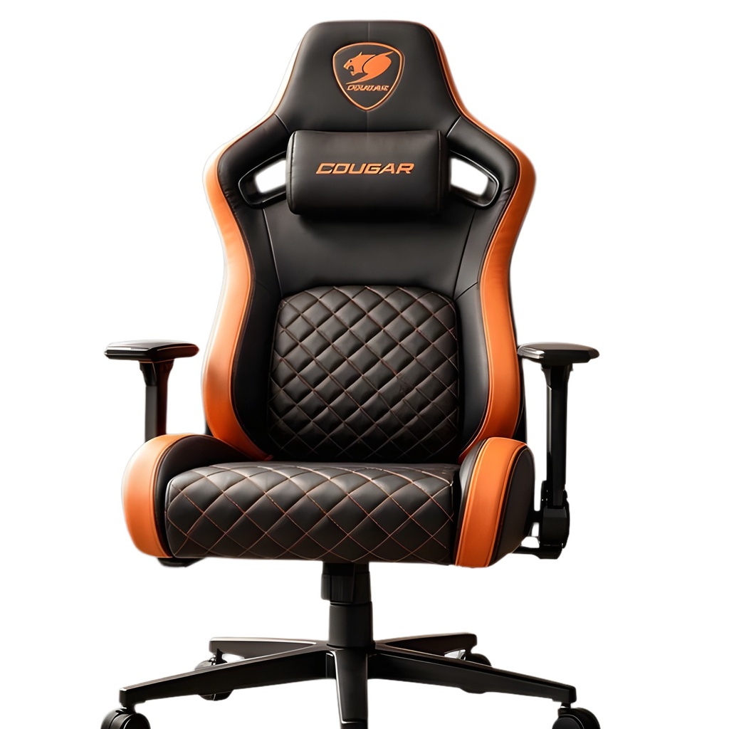 Silla Gamer Negro Cuero Sintético Reposabrazos 3D Reclinable 120kg