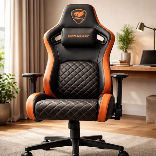 Silla Gaming Negro Naranja