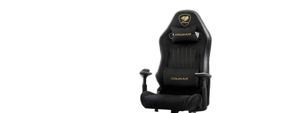 Silla Gamer Negro Cuero PVC 3D Hyperrotation