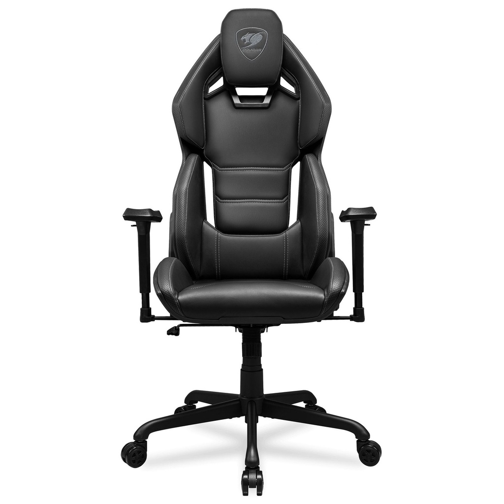 Silla Gamer Negro Cuero Pu Reposabrazos 3D Reclinable