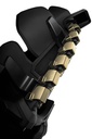 Silla Gamer Negro Hyper-Dura 4D Reclinable