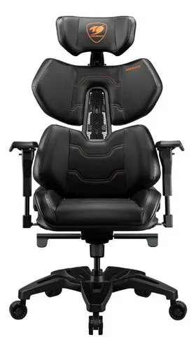Silla Gaming Hyper-Dura Negro/Naranja