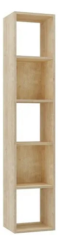 Estantería De Nichos Unsi Furniture 5 Nichos Maderado