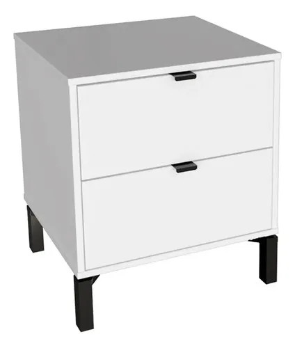 Mesa De Luz 50x40cm Blanco