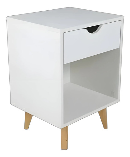 Mesa De Luz Blanco 40x55.5x35cm