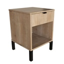 Mesa De Luz Madera 40x35x55cm