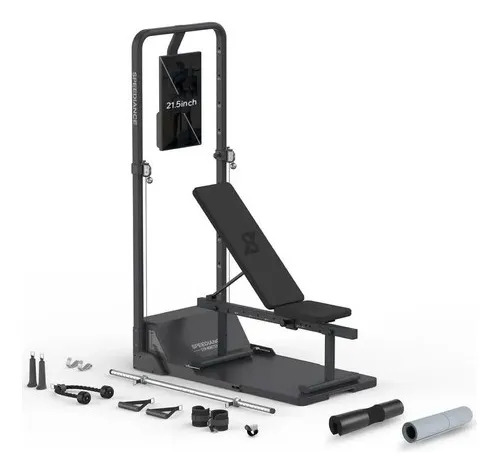 Con Banco Plegable Equipo De Gimnasio