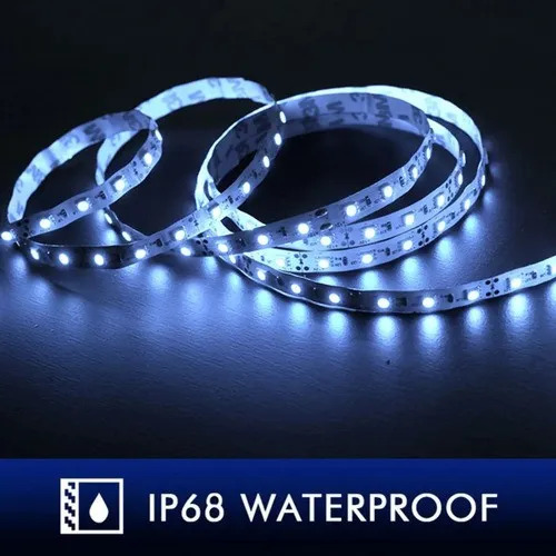 Cinta LED 5m Smd3528 12v Ip68 Blanco Frio Marcas Varias