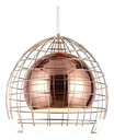 Luminaria Ovo Cage Cobre