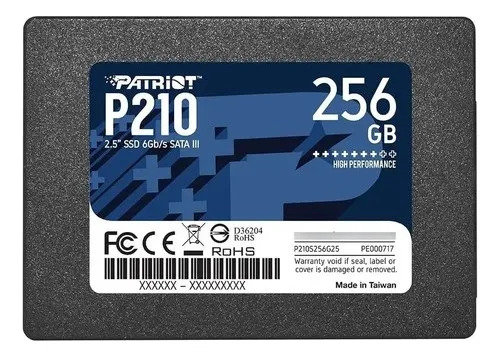 SSD Sata3 Patriot 256GB