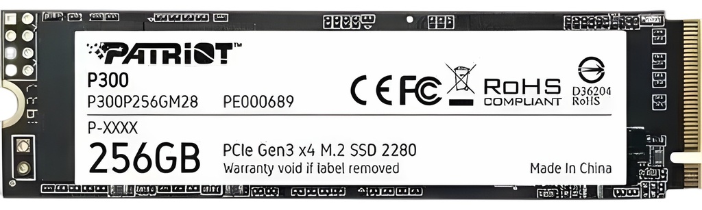 Disco SSD NVME 256GB Pcie 3x4