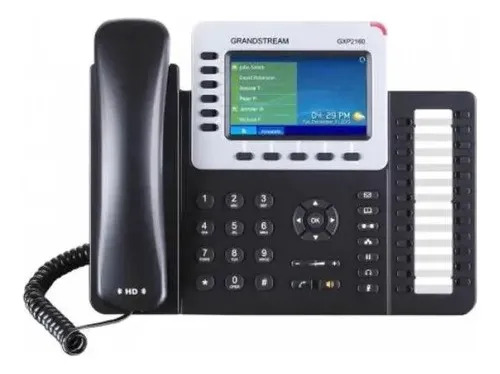 Teléfono IP 6 Líneas PoE+ Grandstream Networks