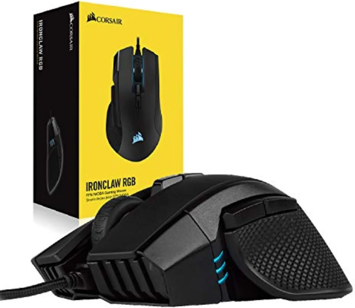 MOUSE GAMER Ratón Gaming Ironclaw Rgb FPS/MOBA Corsair