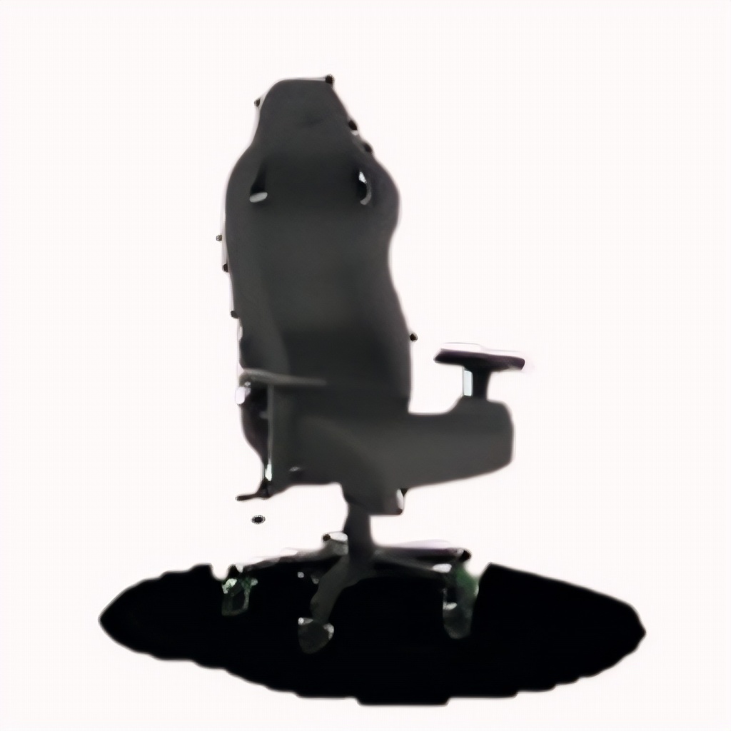 Silla De Oficina Negro Reclinable