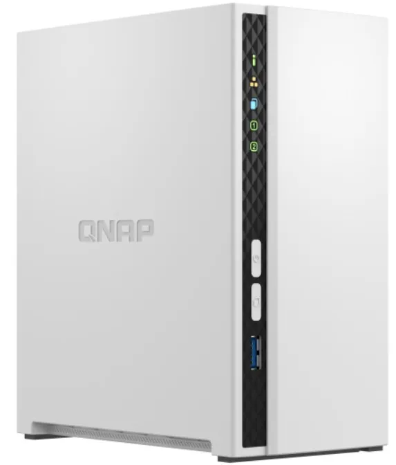 NAS QNAP TOWER 2-BAY Cortex-A55 4C 2.0GHz/2GB/1x1G/1xUSB 3.2 Gen1 & 2x USB 2.0/2Y