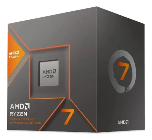 Procesador Ryzen 7 8700G 8 Núcleos 16 Hilos 4.2GHz hasta 5.1GHz 16MB L3 65W AM5