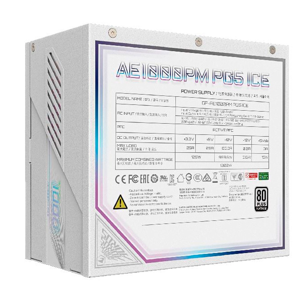 Fuente Atx 1000W 80+ Platino