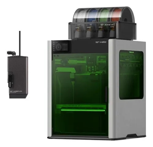 Impresora 3D Bambu Lab Con Modulo Laser De 40W