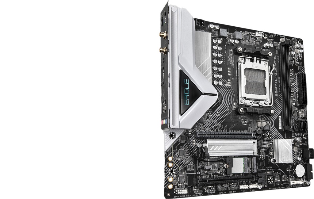 Motherboard Amd B840m Eagle Am5 Ddr5 Pcie Compatible Con Ryzen 9000/8000/7000 Series Micro Atx