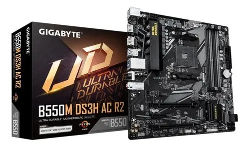 Placa Madre Gigabyte B550m Ds3h Ac R2 Ddr4