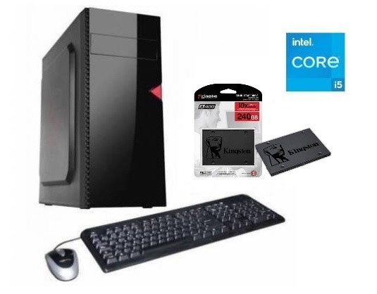 Computadora Equipo Core i5 12400 8GB SSD 240GB KINGSTON